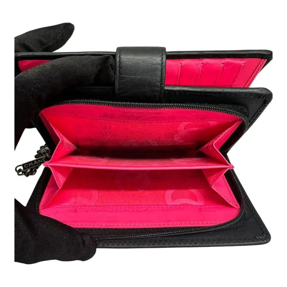 Chanel Cambon Line Bi-Fold Wallet